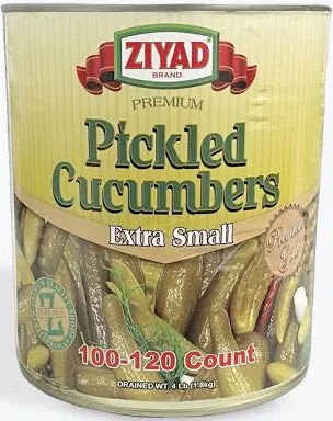 Ziyad Premium Pickled Cucumbers 100-120 Extra small 3L
