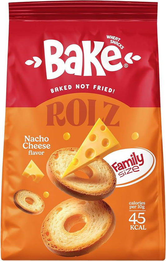 Bake Rolls Family Nacho Cheese 90Gm