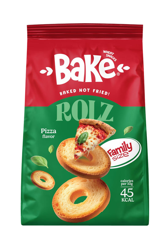 Bake Rolz Family Size Pizza Flavor