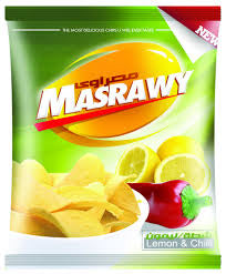 Masrawy chips chilli and lemon