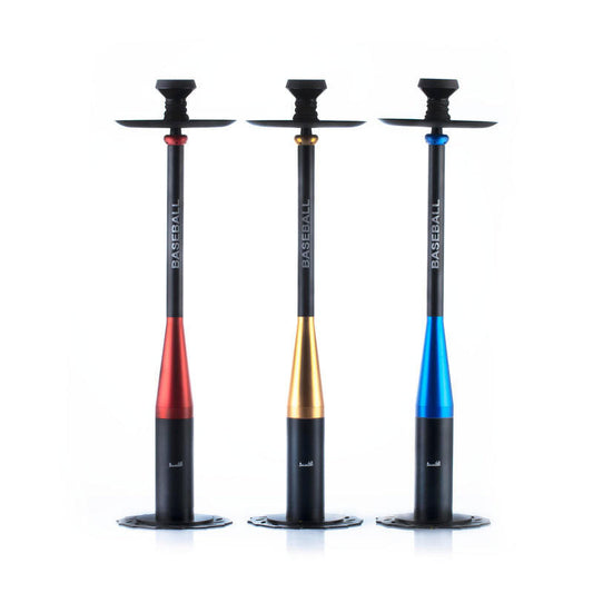 BASEBALL SHAPE ALL STAINLESS STEEL HOOKAH 30"