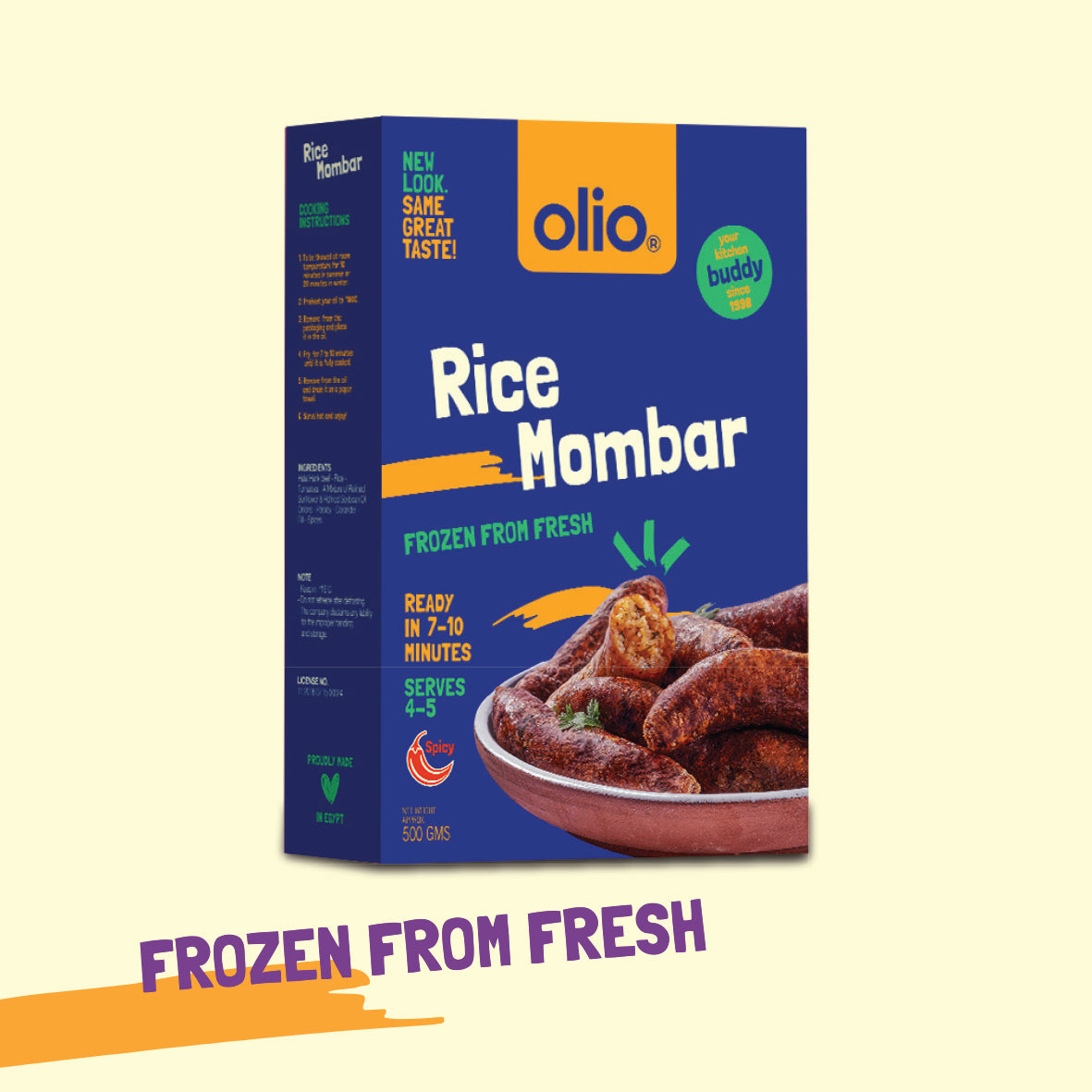 OLIO RICE MOMBAR FROZEN FROM FRESH