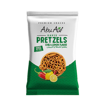 Abu Auf Pretzels chilli and lemon Flavor