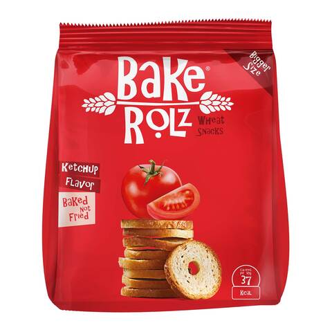 Bake rollz ketchup flavor