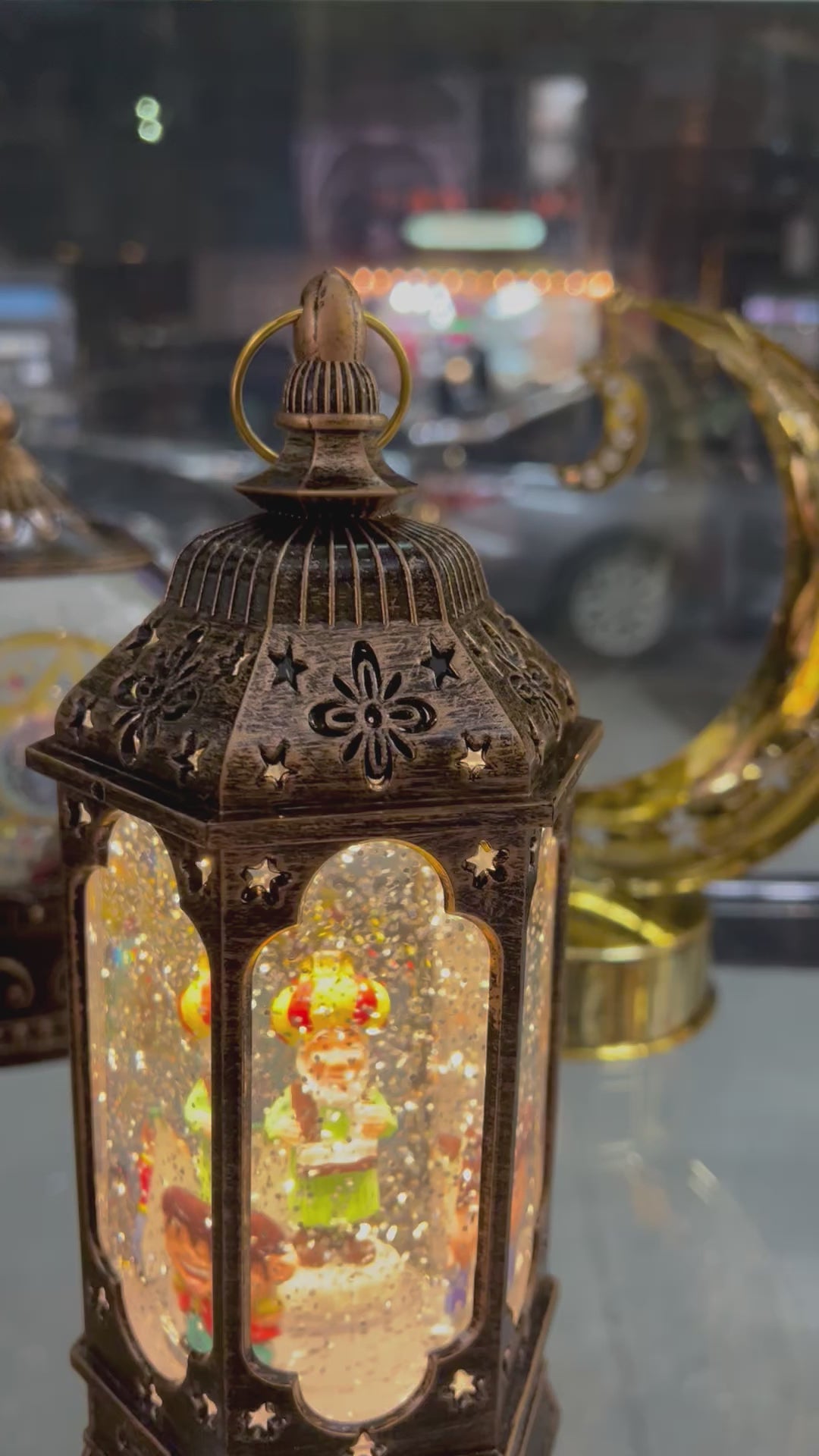 Ramadan Snowy Singing Lantern – Nile Deli