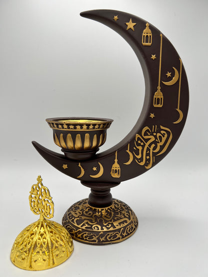 Crescent Incense Burner