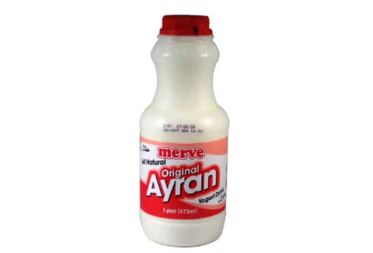 Merve Original Ayran Yogurt Drink - 1 Pint