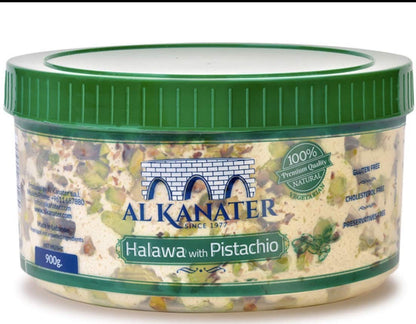 Alkanate Alkanater Halawa Sesame Candy (Pistachio 2 LB) Pistachio – Nile Deli