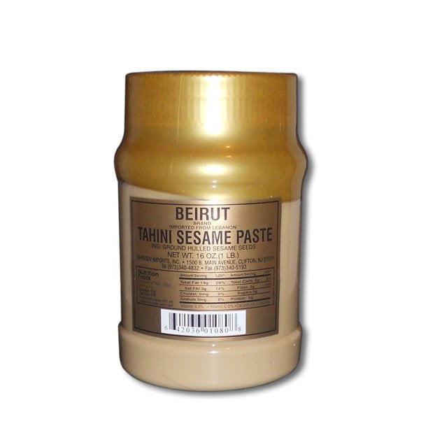 Beirut Tahini Sesame Paste 16oz and 32 oz and 64oz